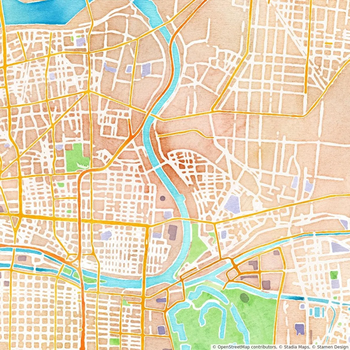 Venue location map