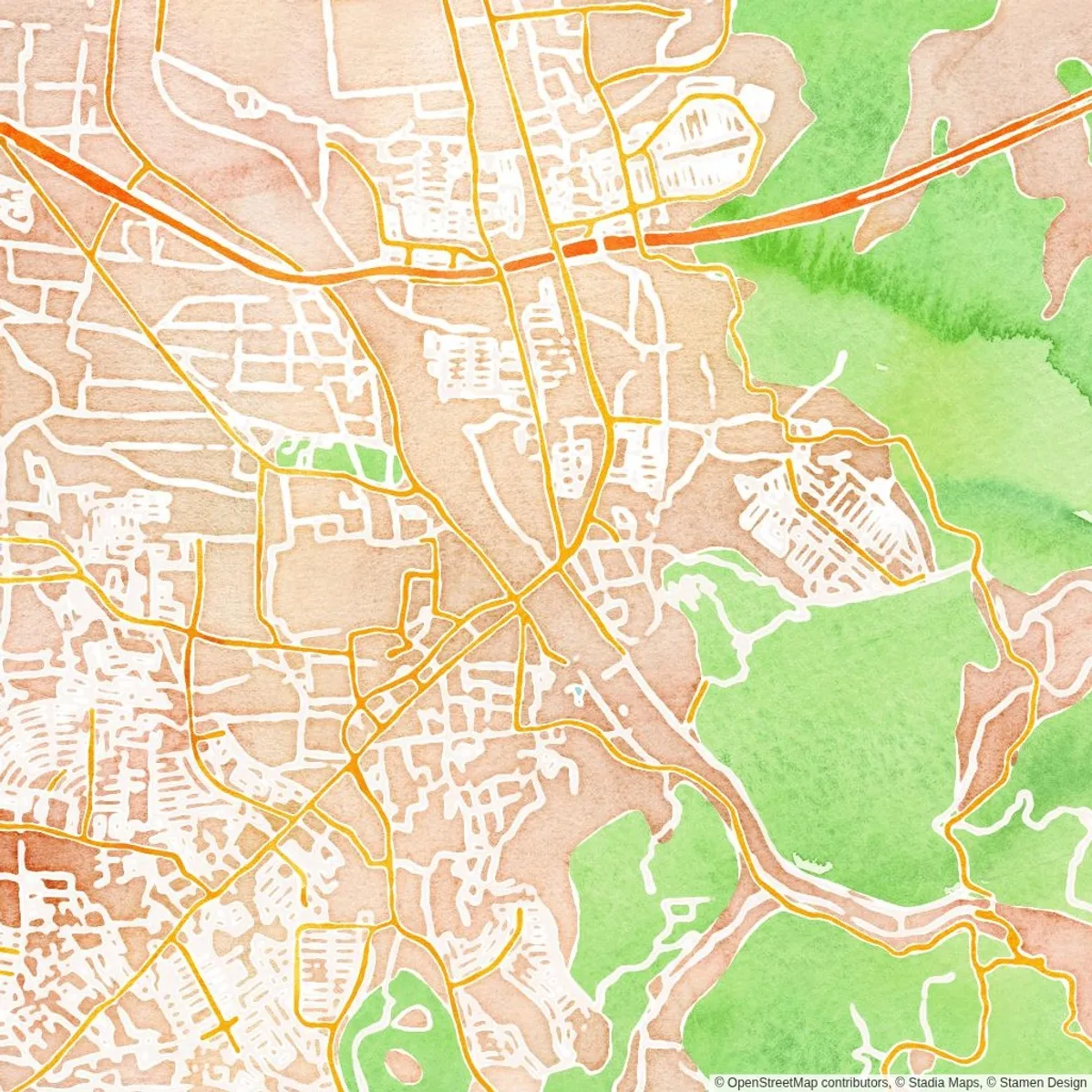 Venue location map