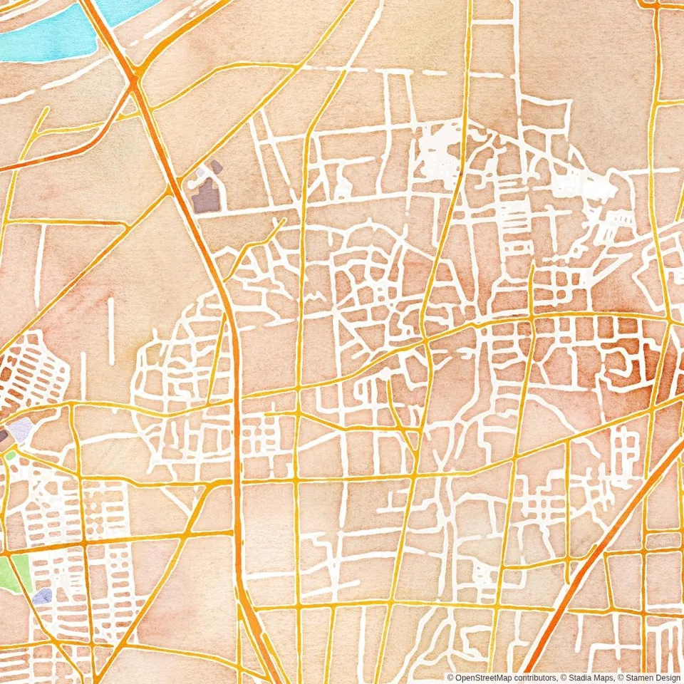 Venue location map