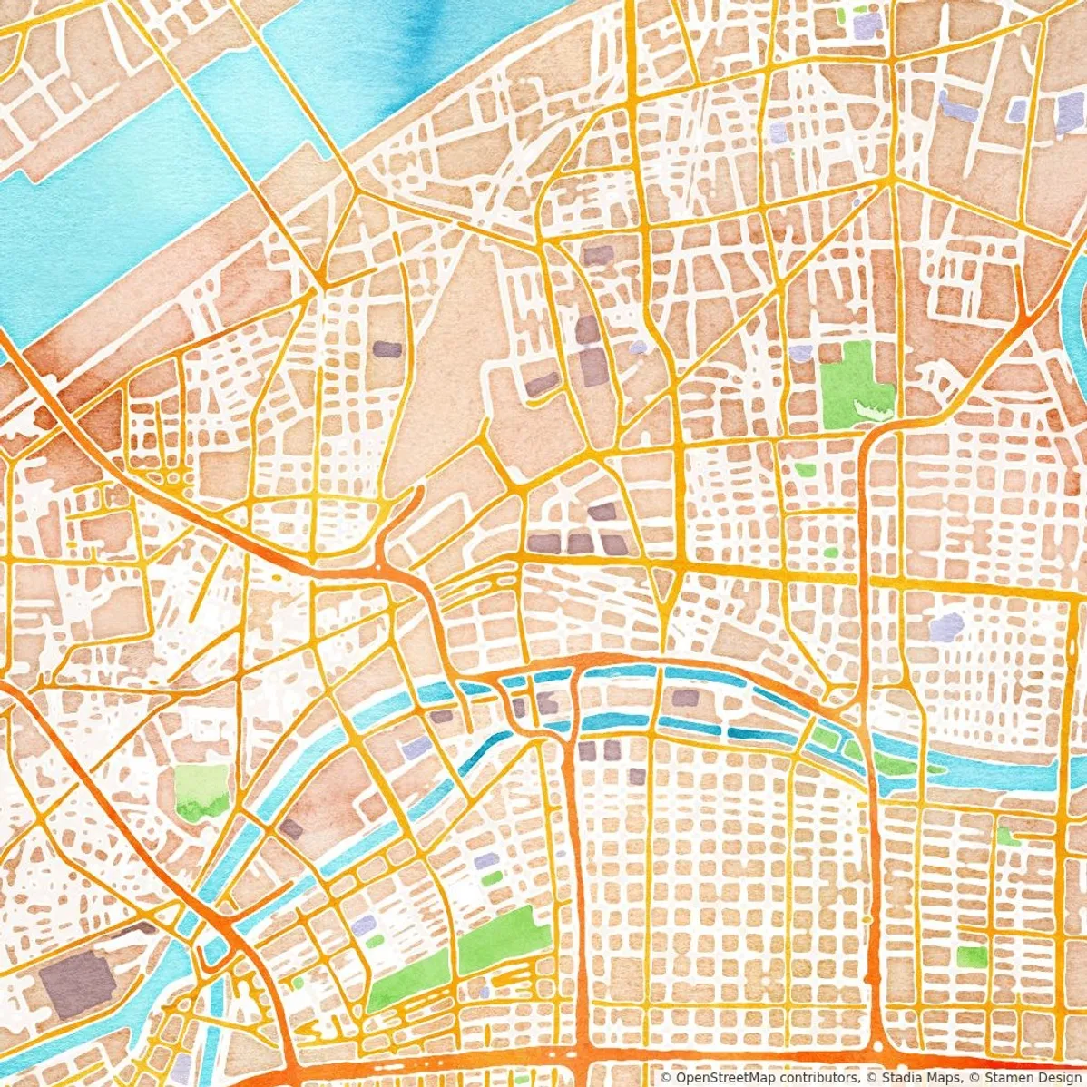 Venue location map