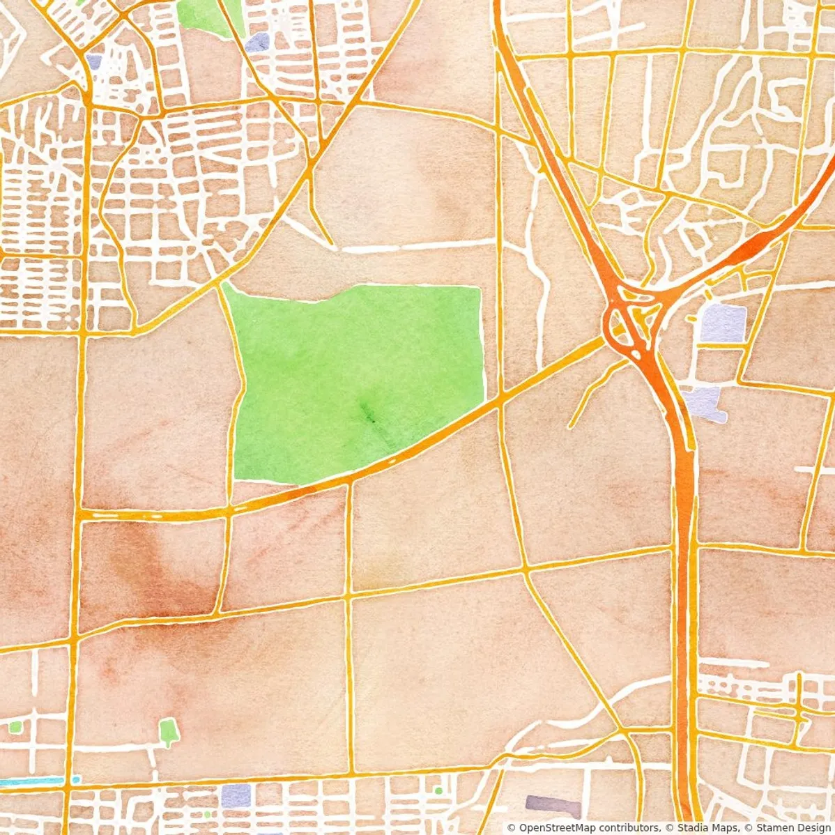 Venue location map