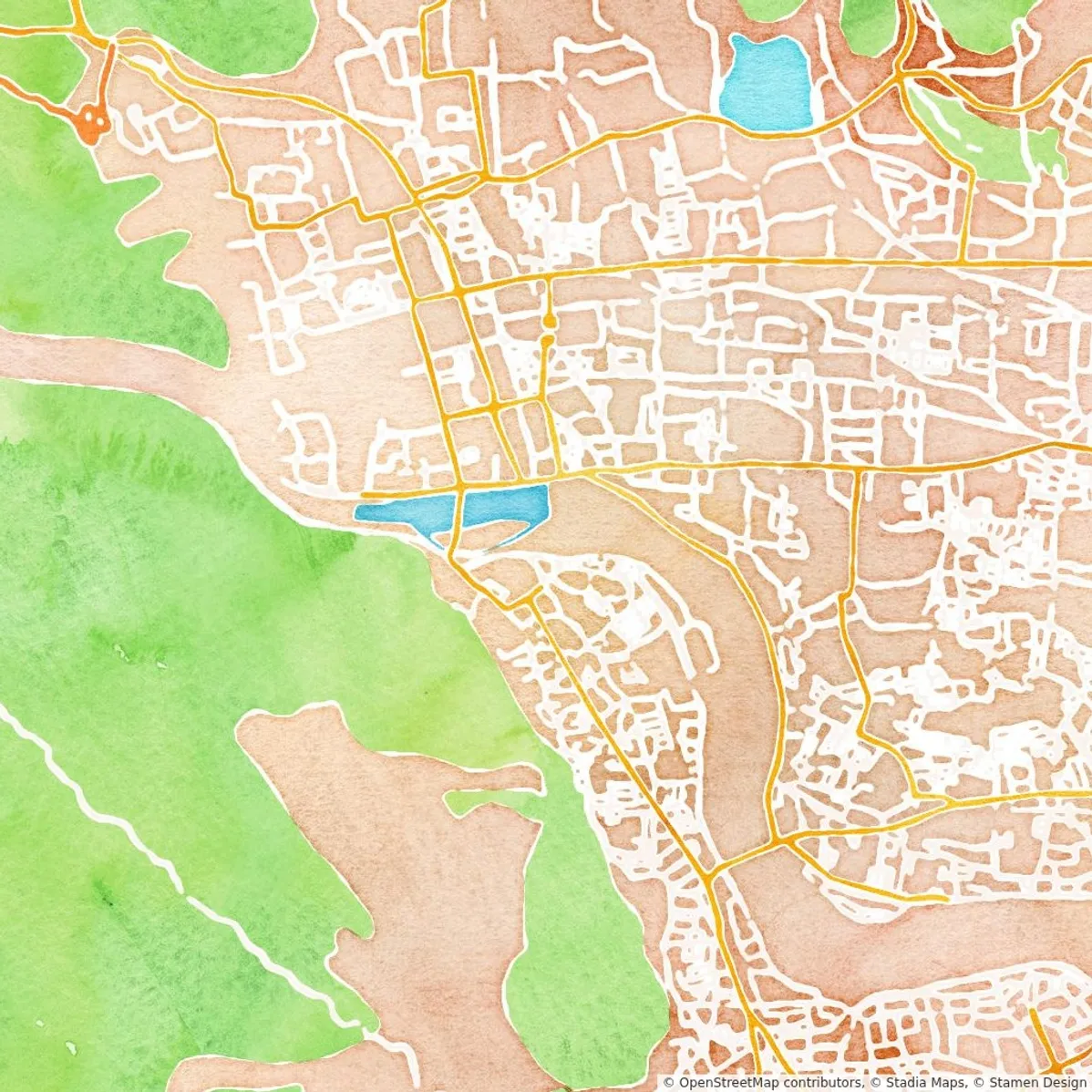 Venue location map