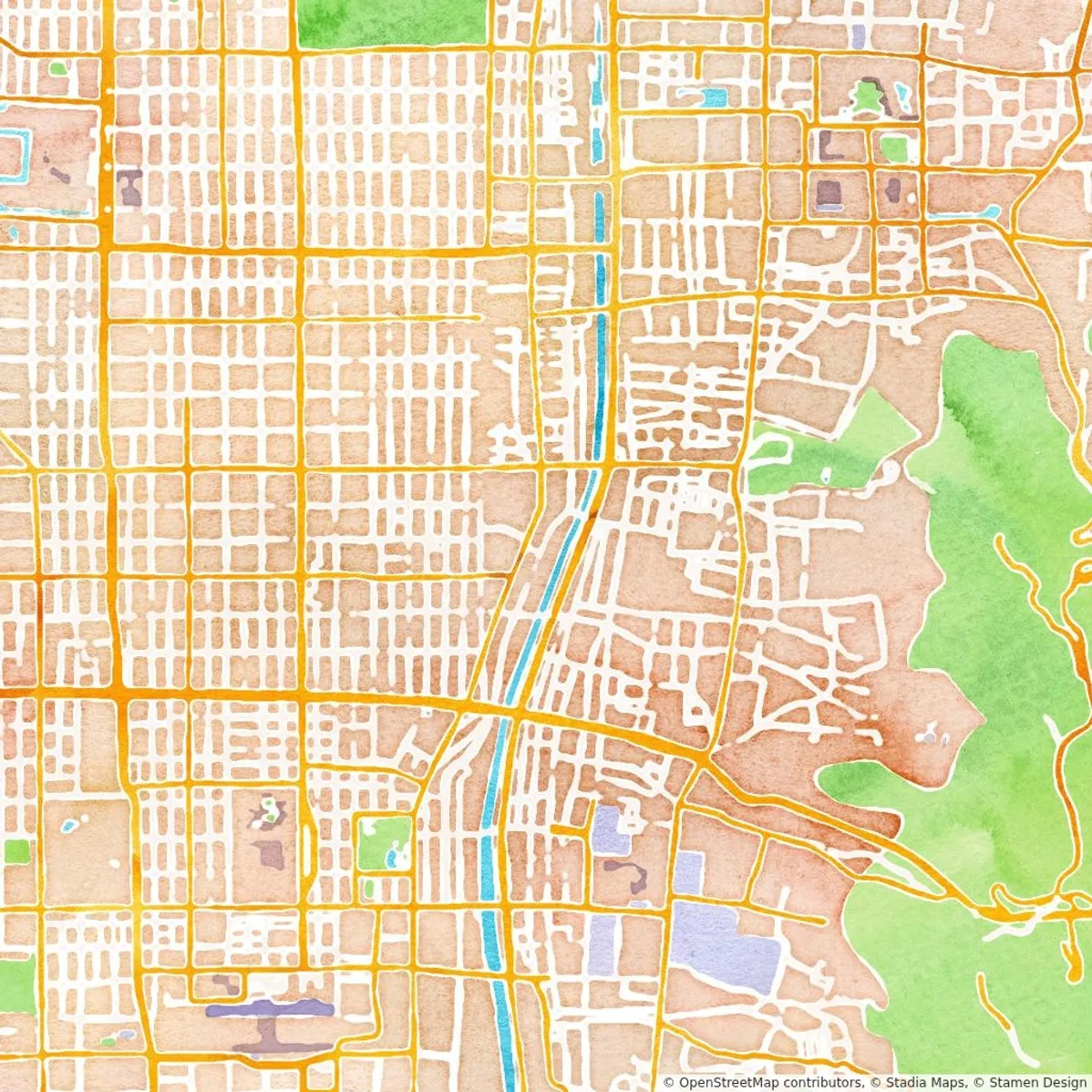 Venue location map