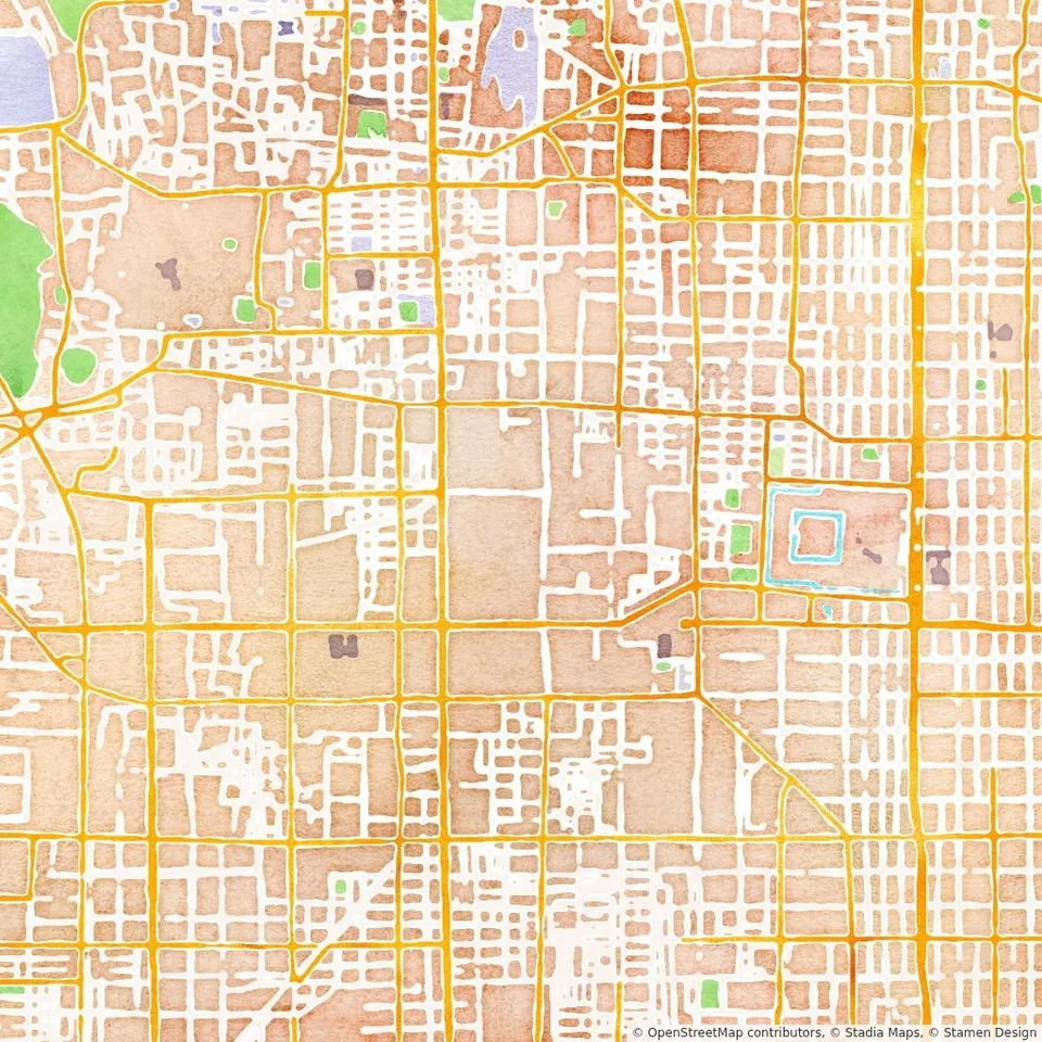 Venue location map