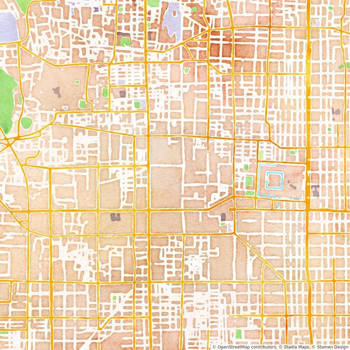 Venue location map