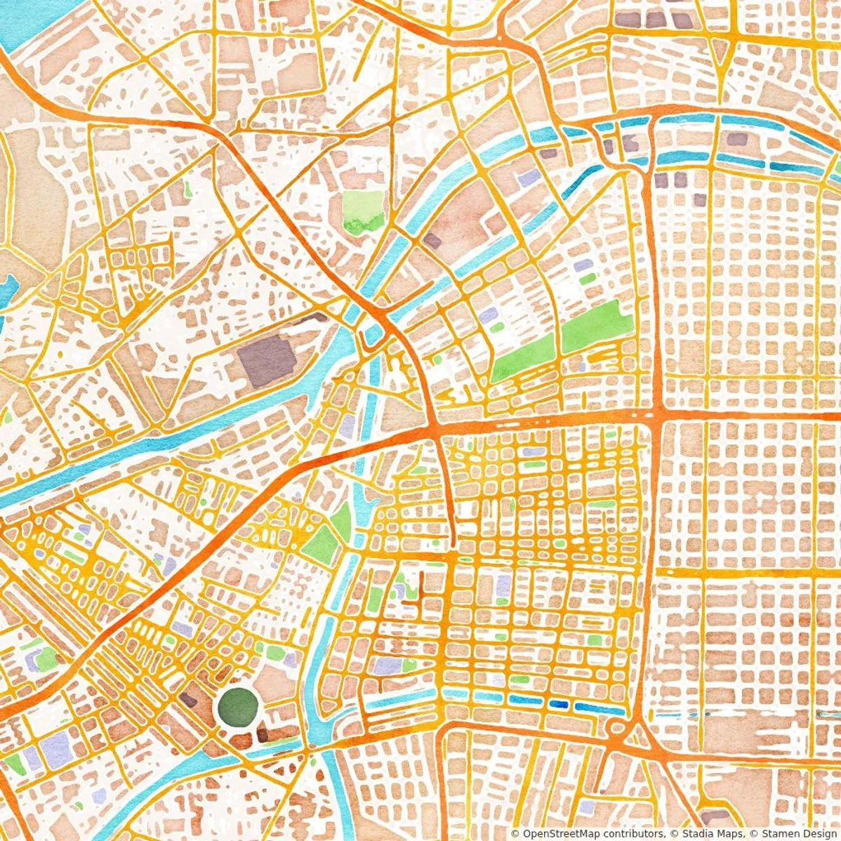 Venue location map